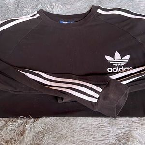 Distressed Vintage Adidas Thin Long sleeve